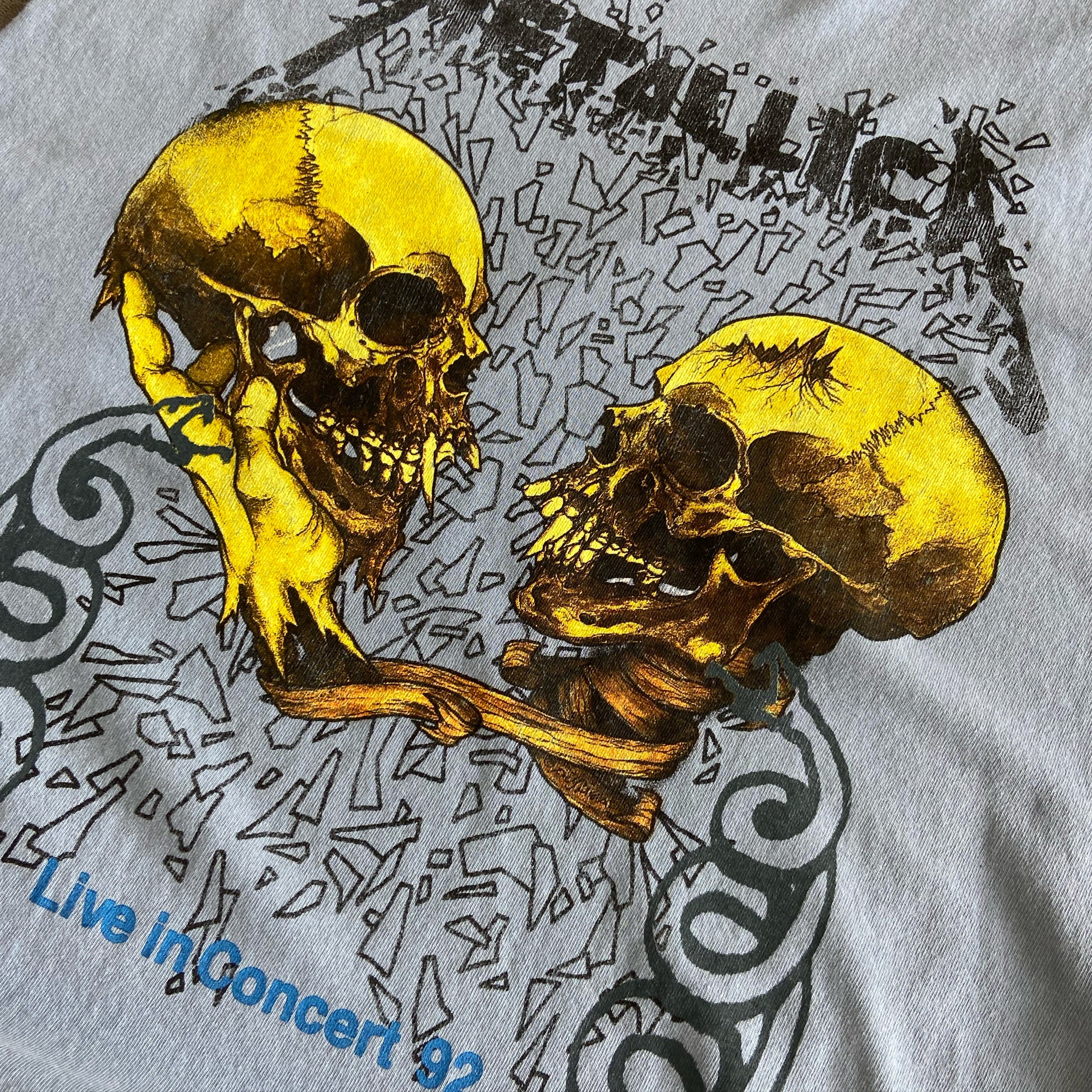 Metallica Live In Concert 92 Sleeveless T-Shirt