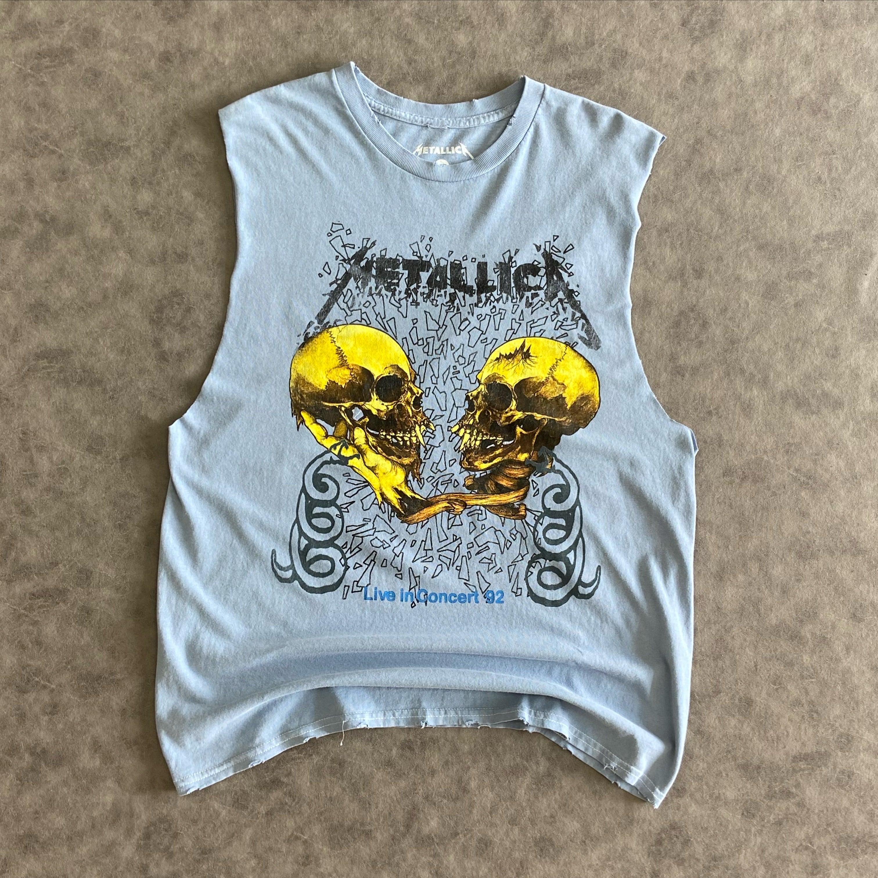 Metallica Live In Concert 92 Sleeveless T-Shirt