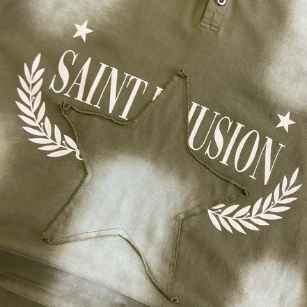 Polo Stars And Saints illusion Short Sleeve Knit