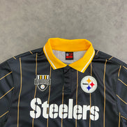 Ultra Game Steelers Soccer Polo
