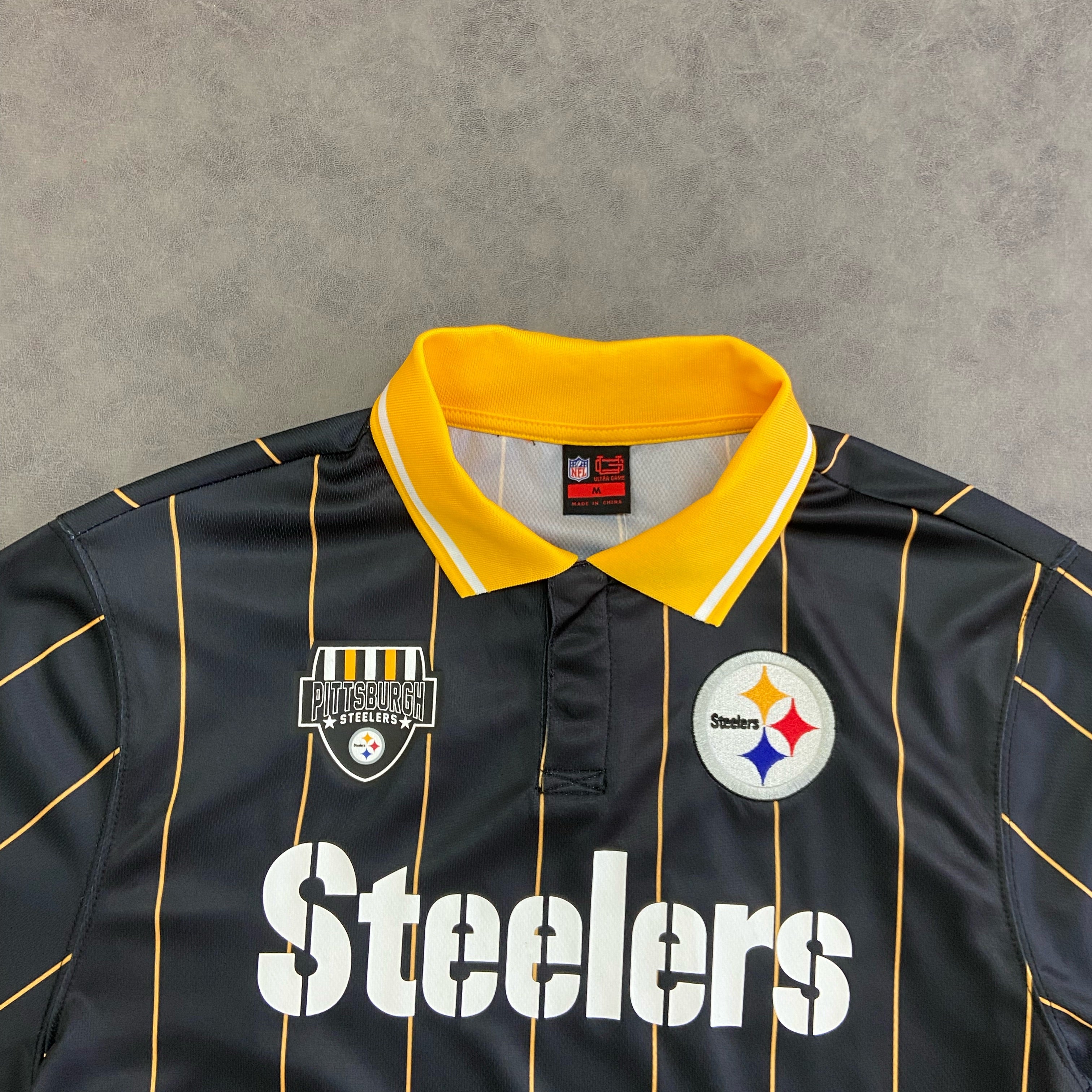 Ultra Game Steelers Soccer Polo