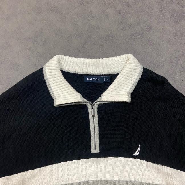 Náutica Quater Zip Sweater