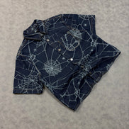 Widow Stitch Jacquard Denim  Shirt