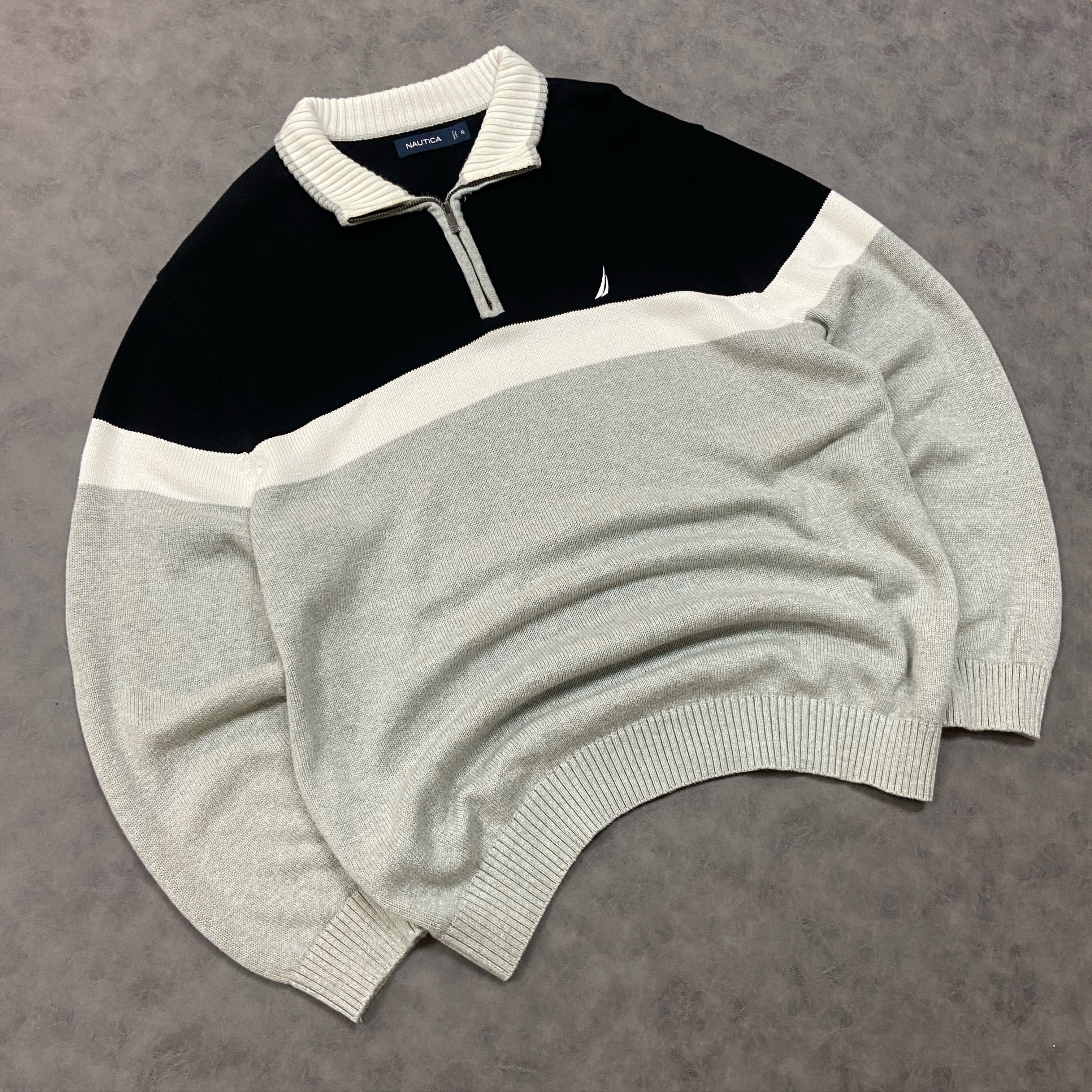 Náutica Quater Zip Sweater
