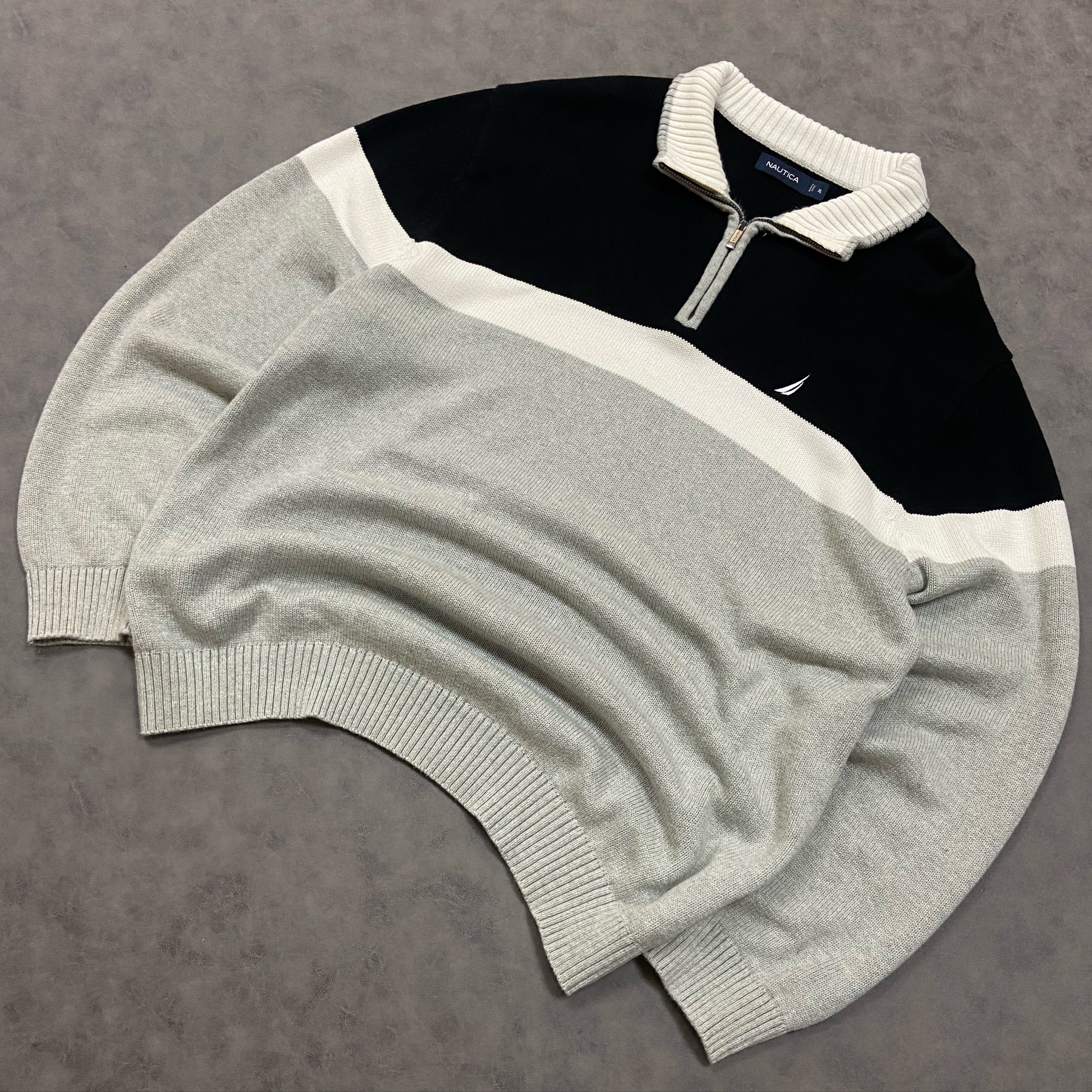 Náutica Quater Zip Sweater