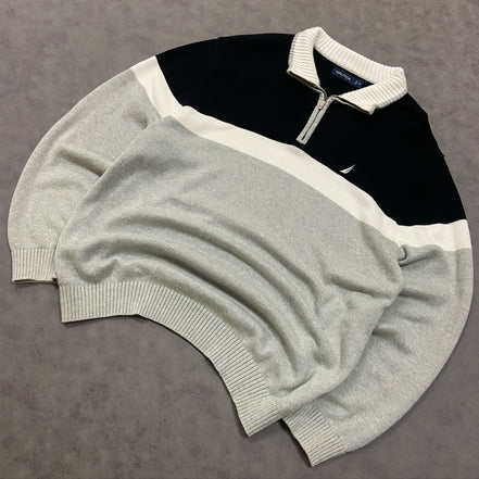 Náutica Quater Zip Sweater