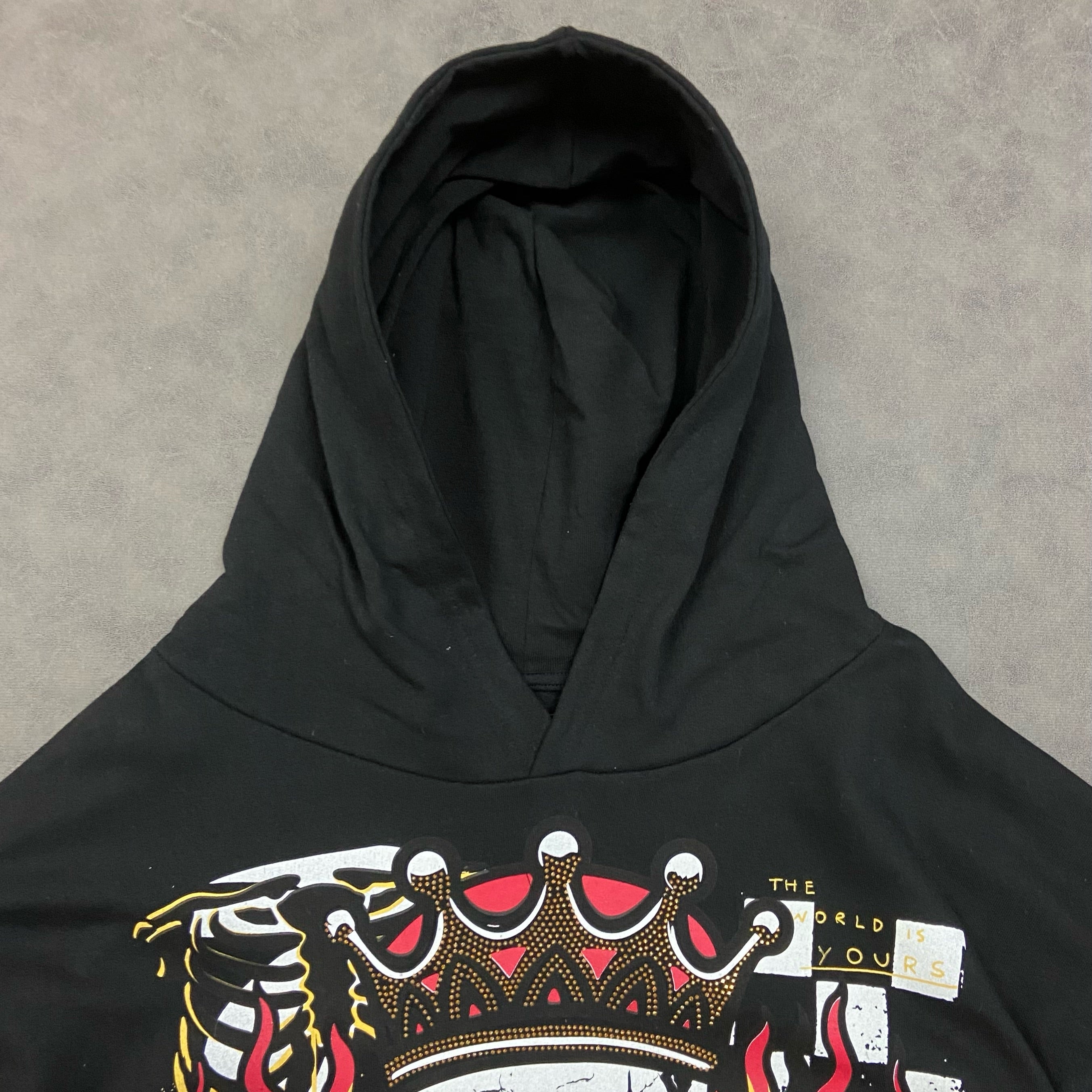 Reason Rhinestone Blessed Hoodie