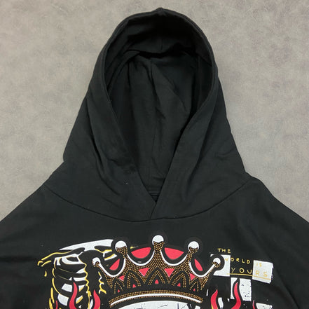 Reason Rhinestone Blessed Hoodie