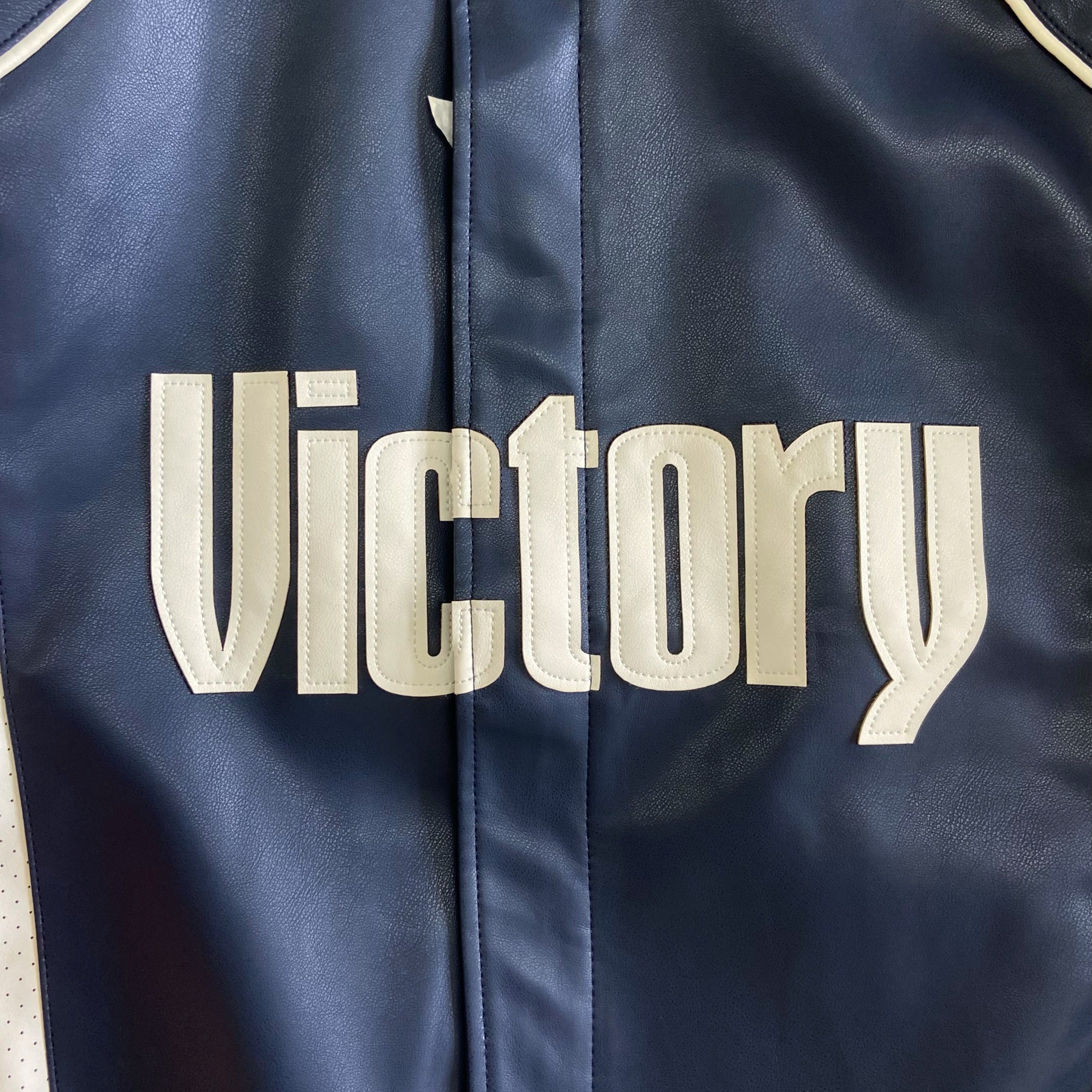 Victory King Racing Faux Leather Jacket