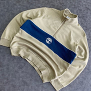Timberland Cut-and-Sew Quarter Zip Crewneck