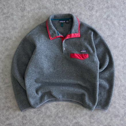 1990s Patagonia - Synchilla snap-T pullover