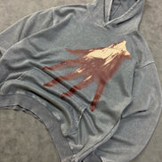 Halloween Pattern Hoodie Dark Stre