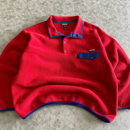 1990s Patagonia - Synchilla snap-T pullover