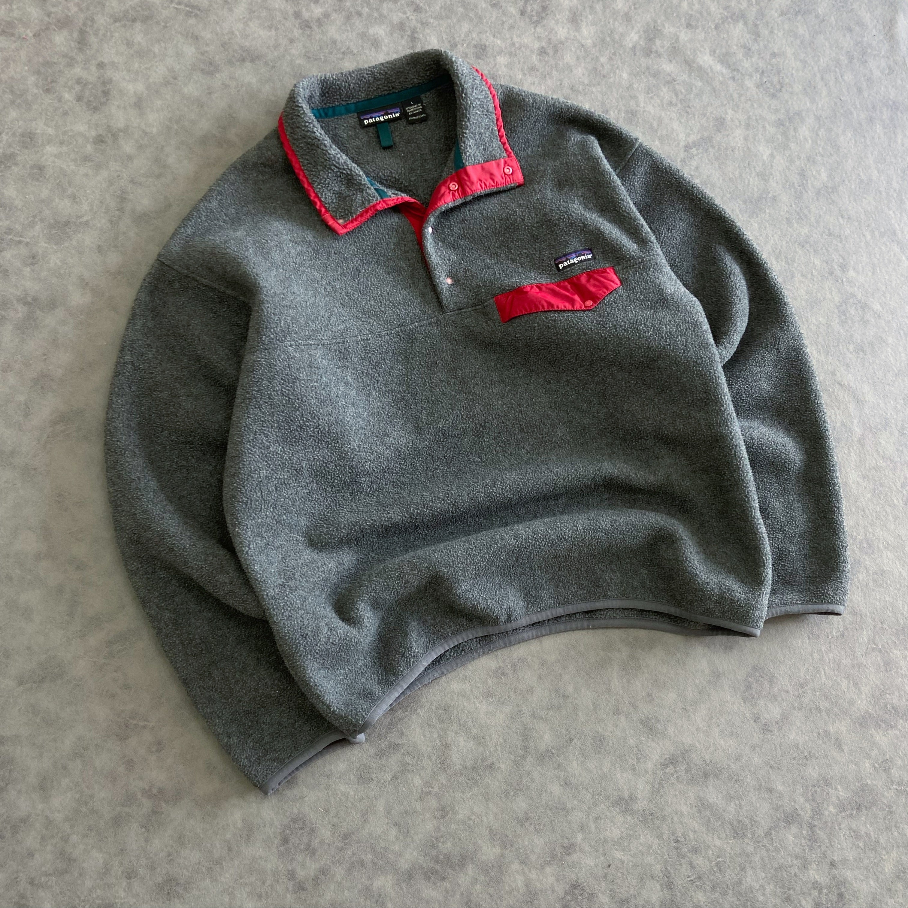 1990s Patagonia - Synchilla snap-T pullover