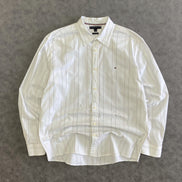 Tommy Hilfiger TRUCTURE STP LSLV CLASSIC FIT - Striped shirt