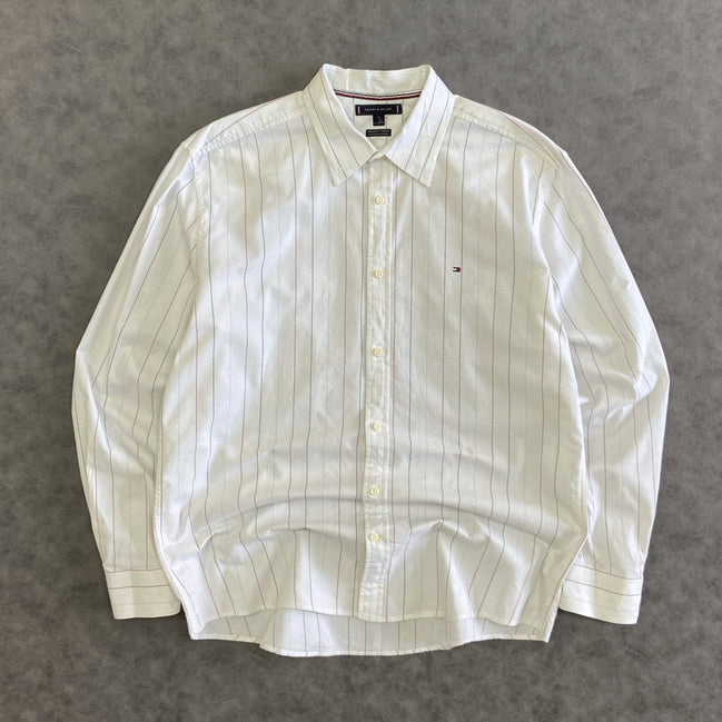 Tommy Hilfiger TRUCTURE STP LSLV CLASSIC FIT - Striped shirt