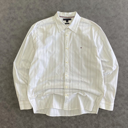 Tommy Hilfiger TRUCTURE STP LSLV CLASSIC FIT - Striped shirt