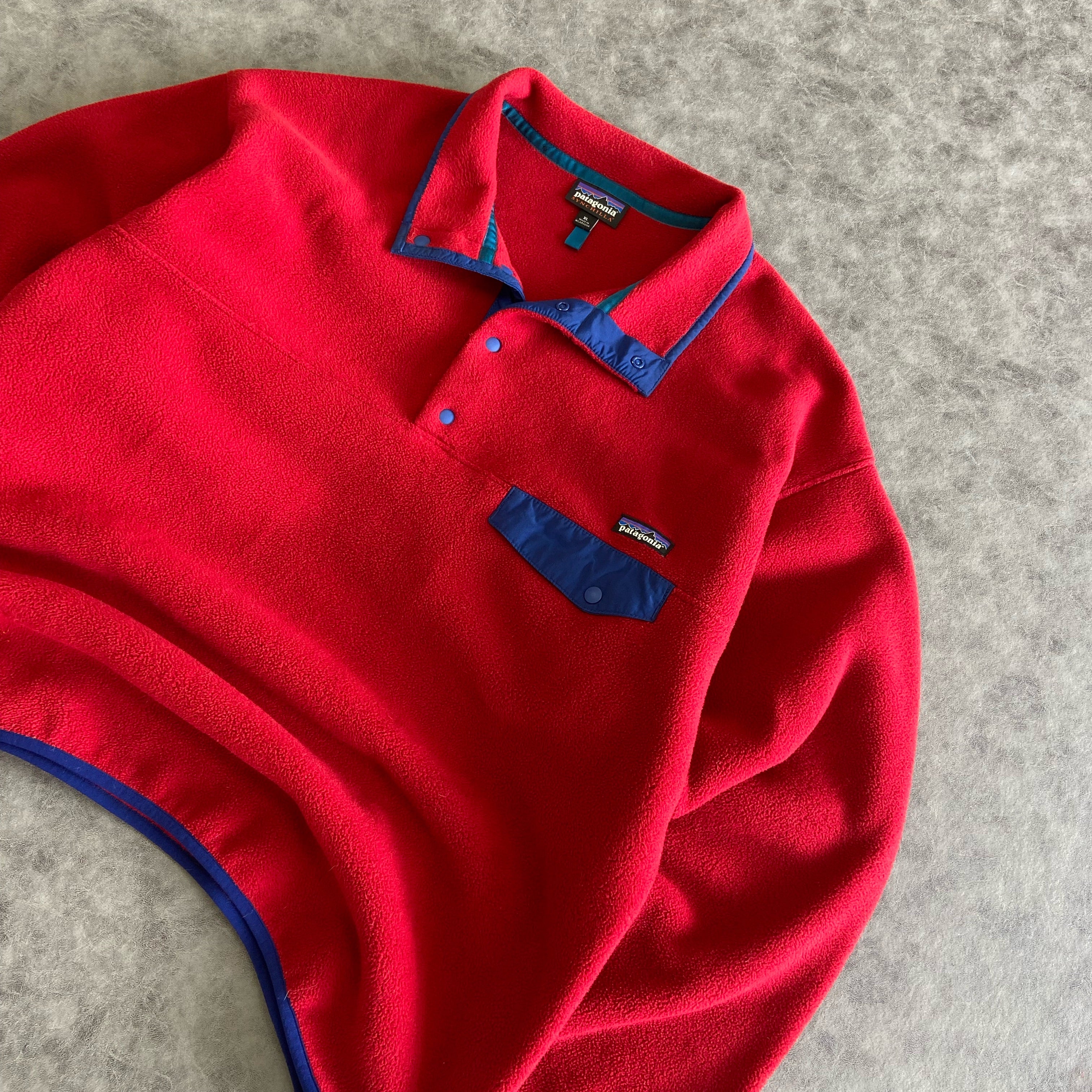1990s Patagonia - Synchilla snap-T pullover