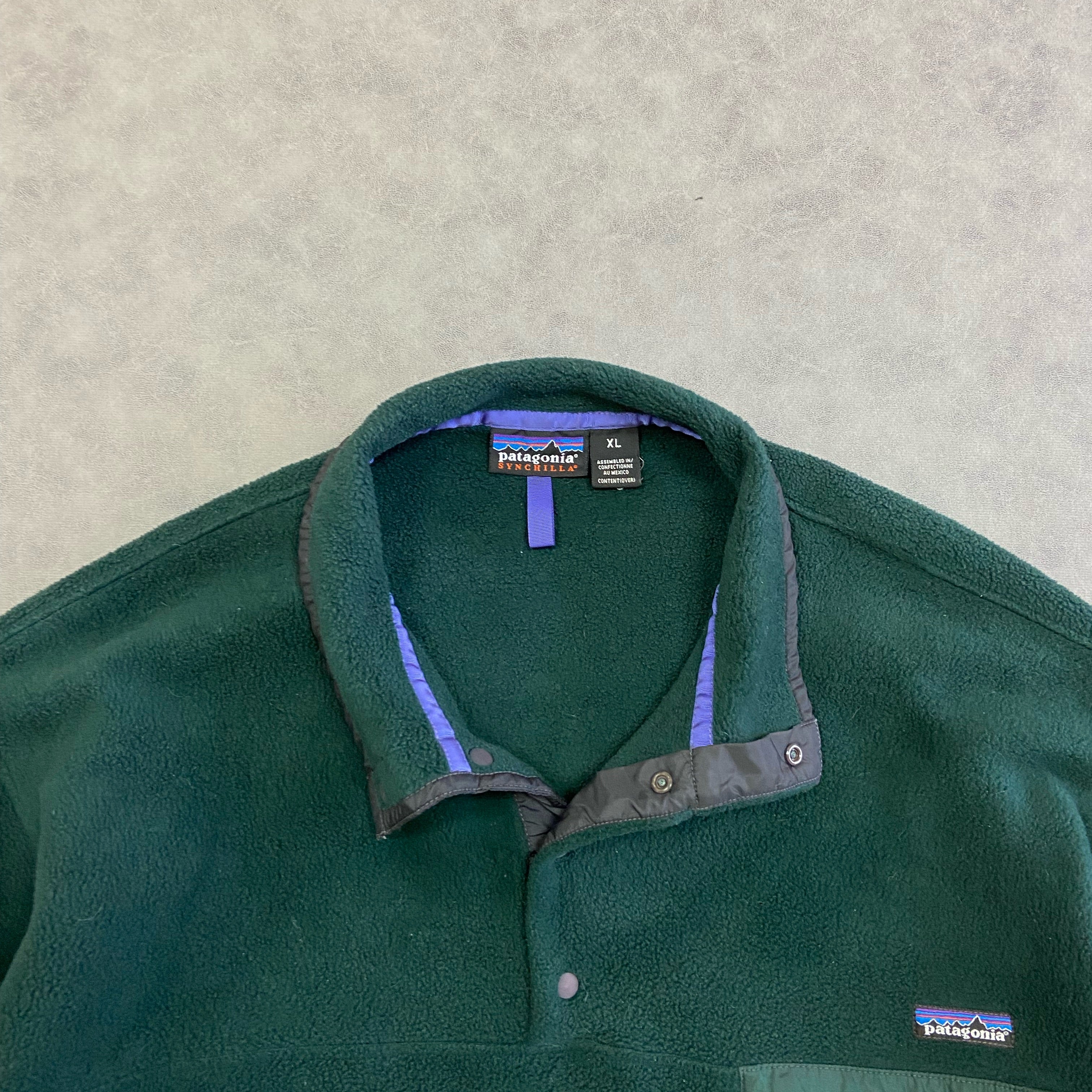 1990s Patagonia - Synchilla snap-T pullover