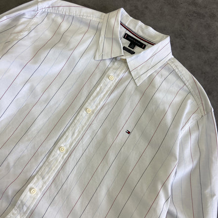 Tommy Hilfiger TRUCTURE STP LSLV CLASSIC FIT - Striped shirt