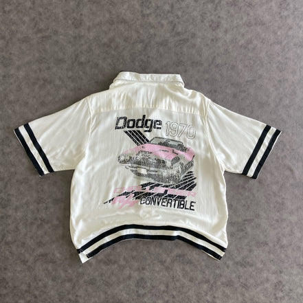 DODGE SHORT SLEEVE BUTTON DOWN