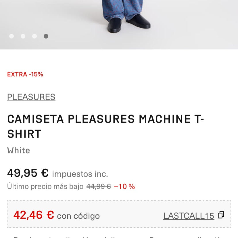 PLEASURES MACHINE T-SHIRT
