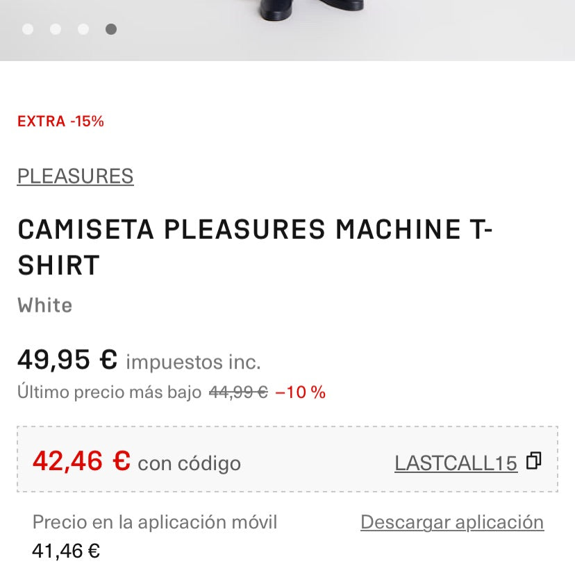 PLEASURES MACHINE T-SHIRT