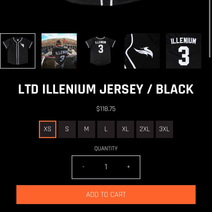 LTD ILLENIUM JERSEY