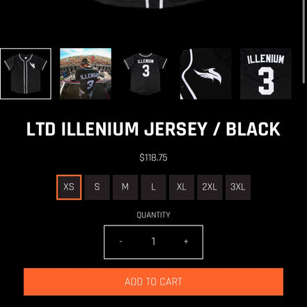 LTD ILLENIUM JERSEY
