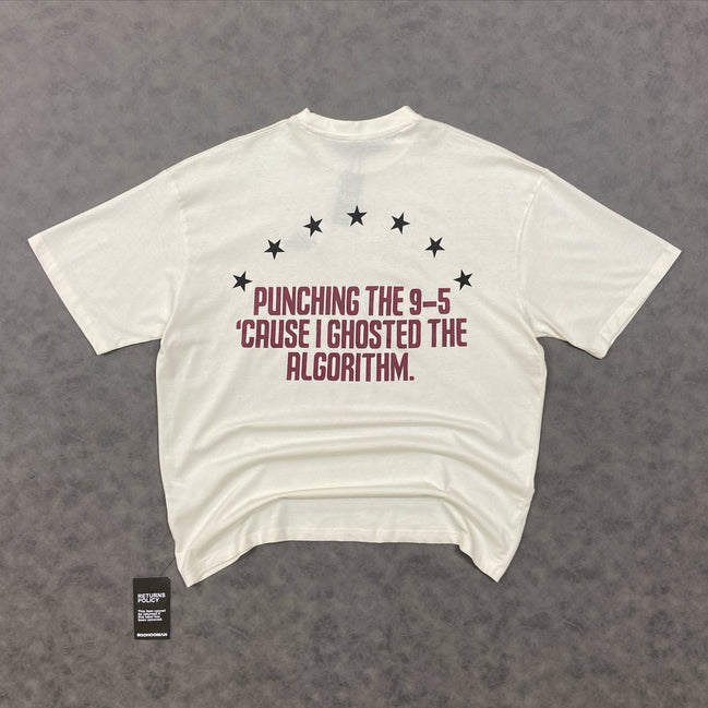 Oversized Heavyweight Rodeo Slogan T-Shirt