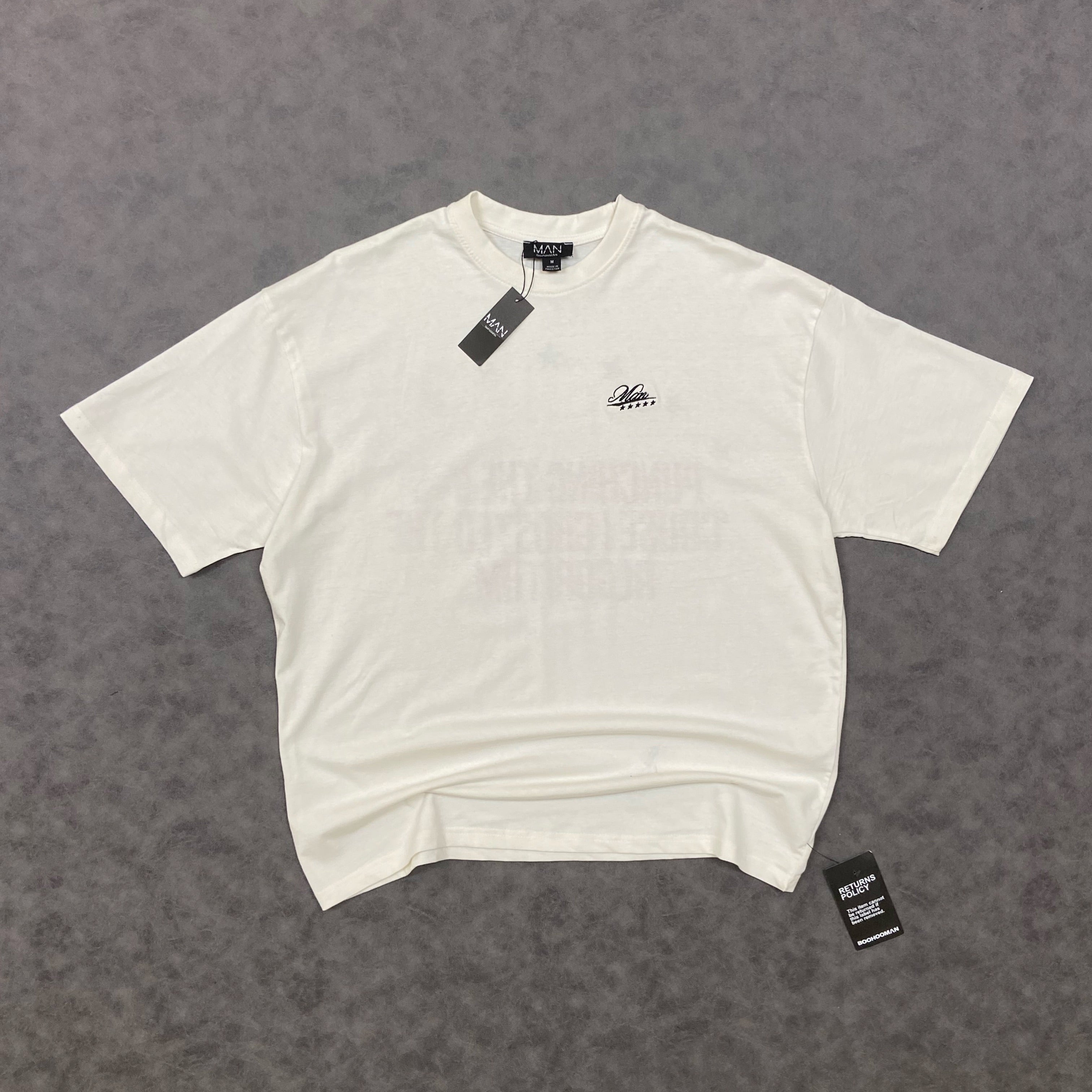 Oversized Heavyweight Rodeo Slogan T-Shirt