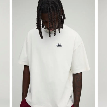 Oversized Heavyweight Rodeo Slogan T-Shirt