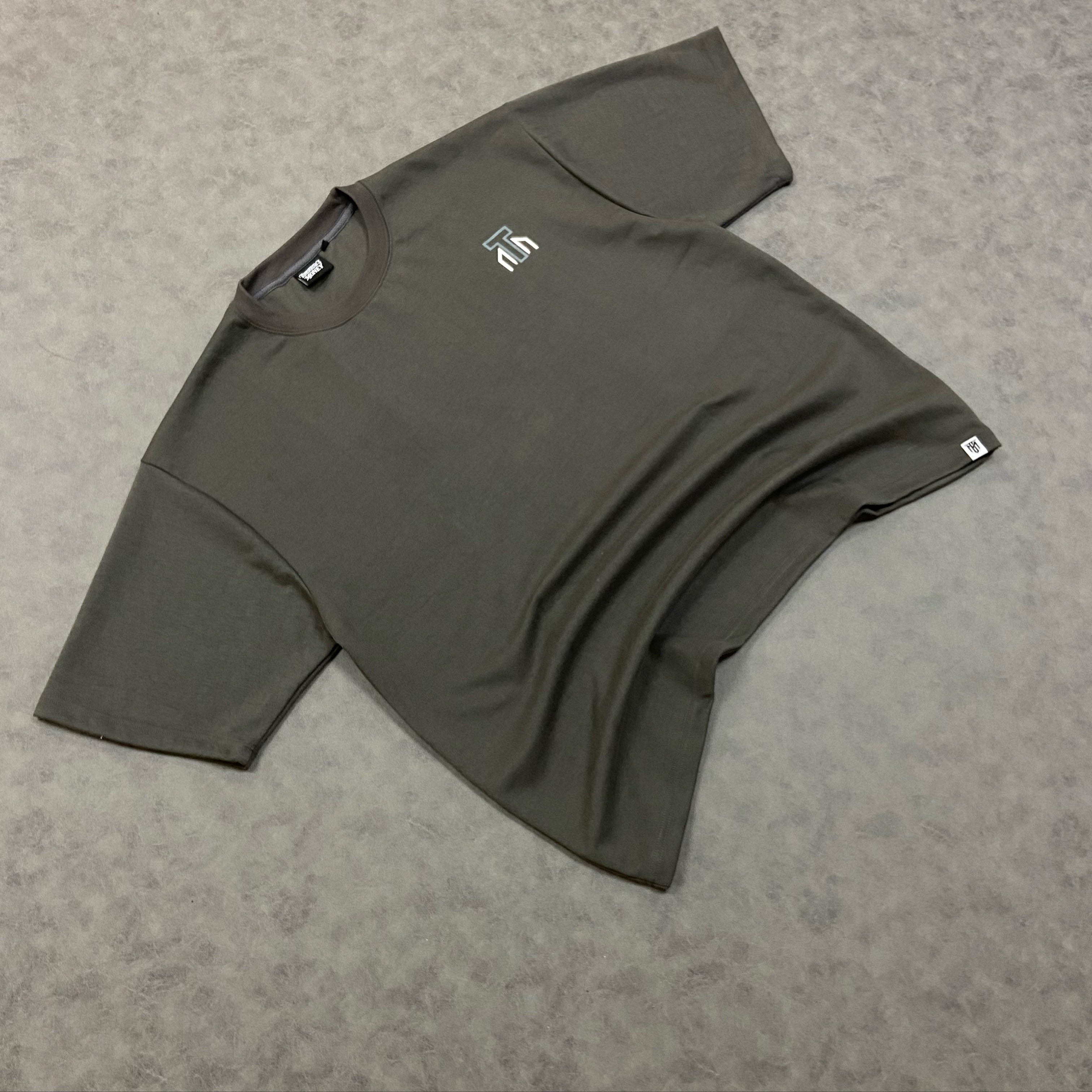 TM oversized-Cropped T-Shirt
