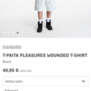 PLEASURES T-PAITA PLEASURES WOUNDED T-SHIRT