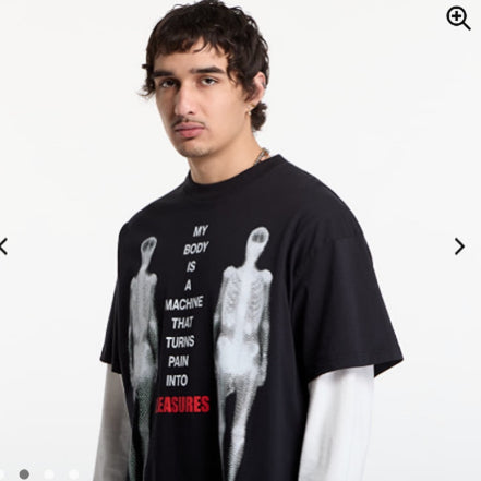 PLEASURES MACHINE T-SHIRT