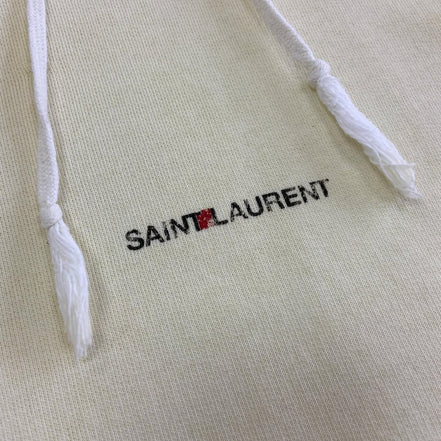 Saitn Lauren Paris Light Yellow Hoodie