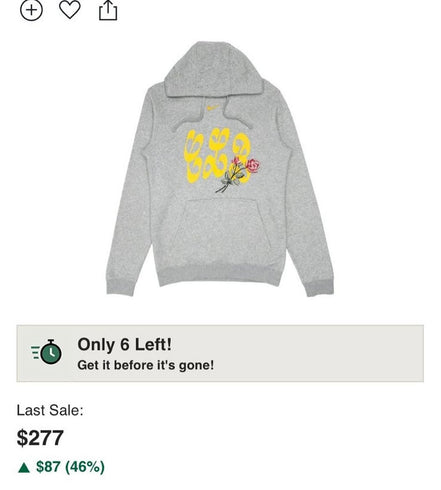 Nike X Drake Certified Lover Boy Hoodie