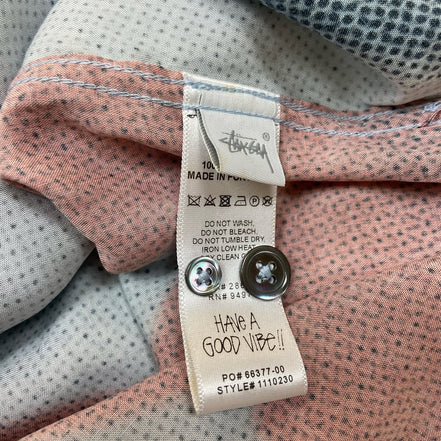 Stussy Halftone Flower Shirt