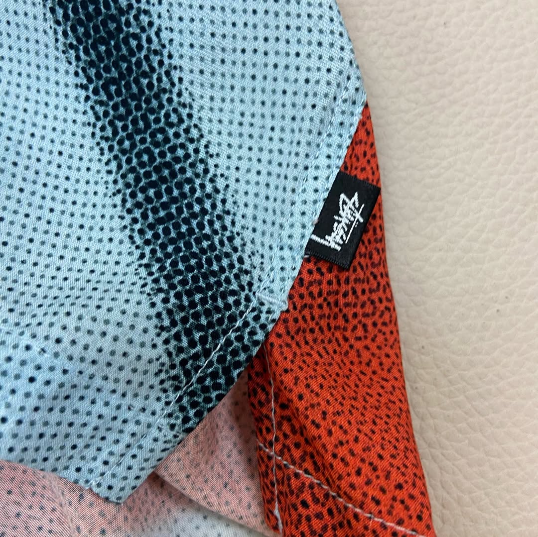 Stussy Halftone Flower Shirt