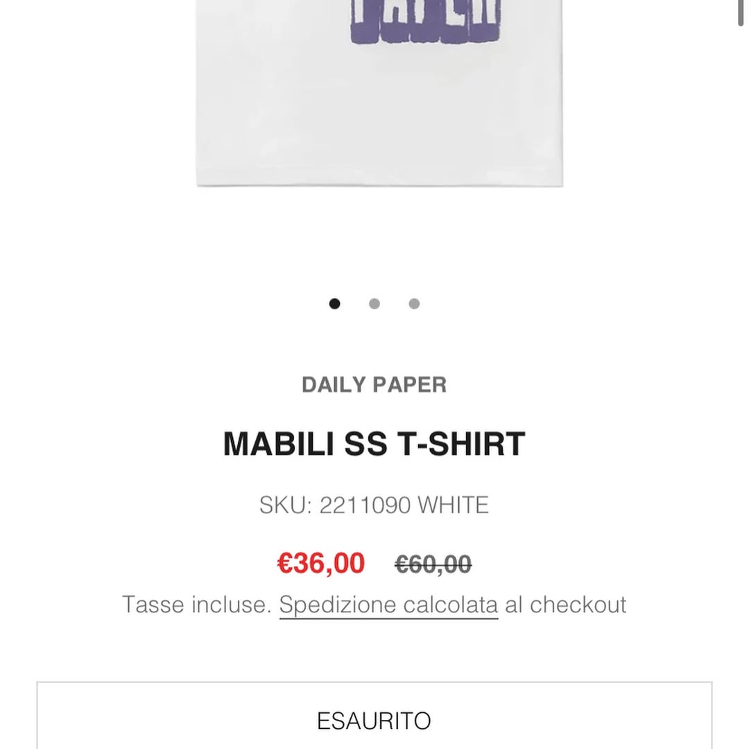 Daily Paper MABILI SS T-SHIRT