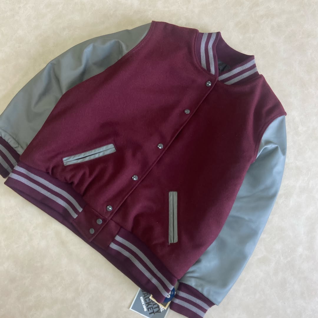 Holloway Varsity Leather Sleeved Letterman Jacket