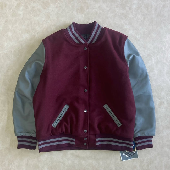 Holloway Varsity Leather Sleeved Letterman Jacket