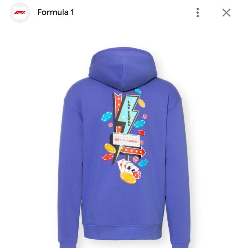 F1 AlphaTauri – 2023 Las Vegas GP Hoodie