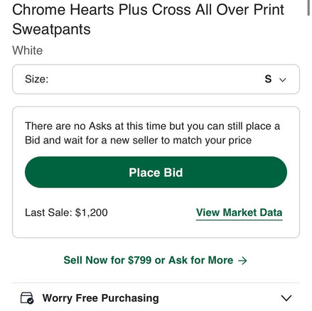 Chrome Hearts Plus Cross All Over Print Sweatpants