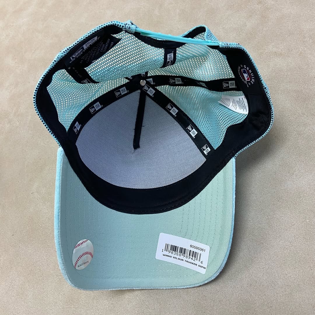 Los Angeles Docgers Velour Trucker Cap