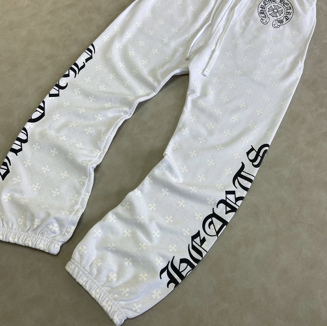 Chrome Hearts Plus Cross All Over Print Sweatpants