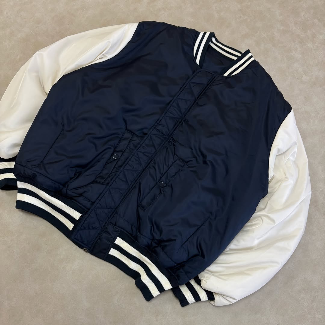 Alpha Nylon Reversible Varsity Jacket