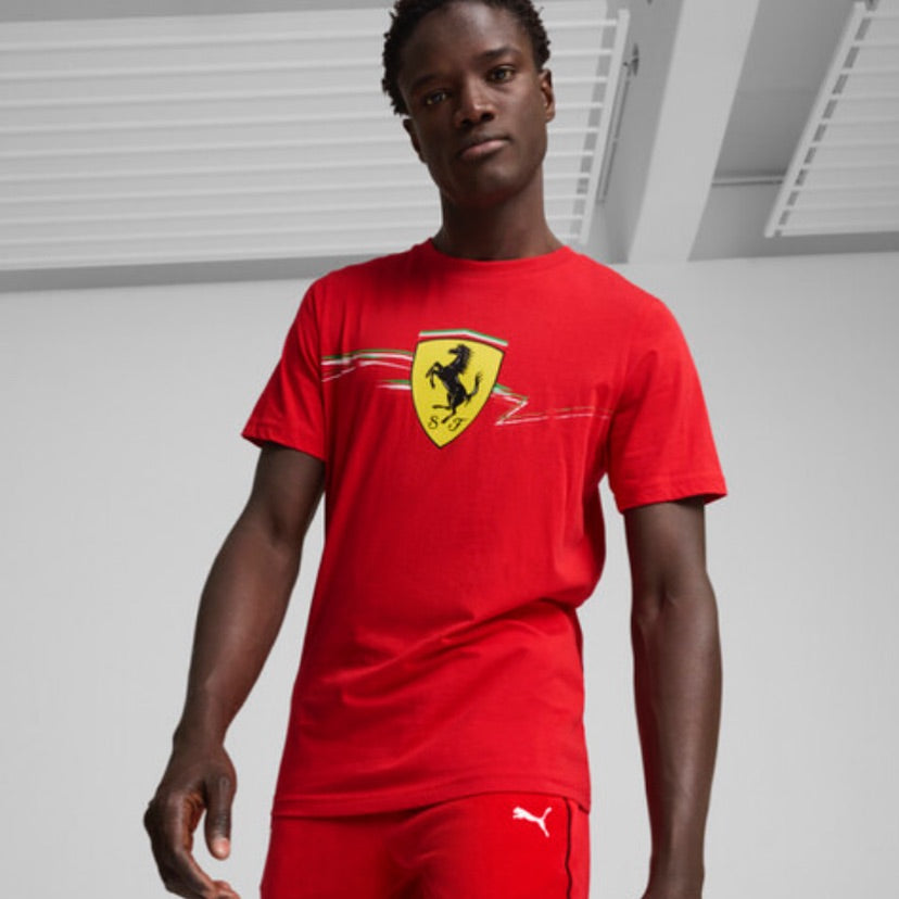 Scuderia Ferrari Race Big Shield Tee Men