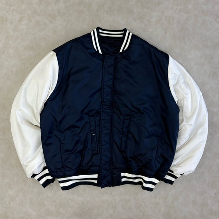 Alpha Nylon Reversible Varsity Jacket