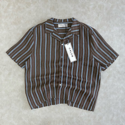VALEN PARIS LINEN SHIRT WITH EMBROIDERY